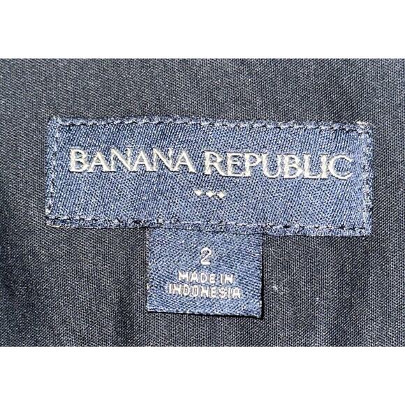 Banana Republic Factory Black Pencil Skirt Size 2 - Picture 3 of 7